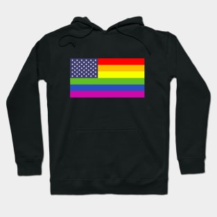 Stars and Stripes Pride Flag Hoodie